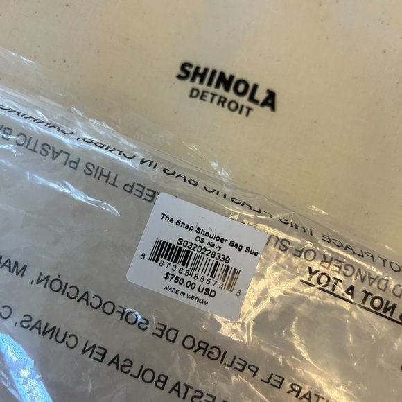 Shinola - The Snap Shoulder Bag NWT - Picture 10 of 11